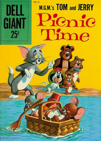 Cover Thumbnail for Dell Giant (Dell, 1959 series) #21 - M.G.M.'s Tom and Jerry Picnic Time