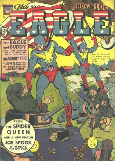 Cover for The Eagle (Fox, 1941 series) #3