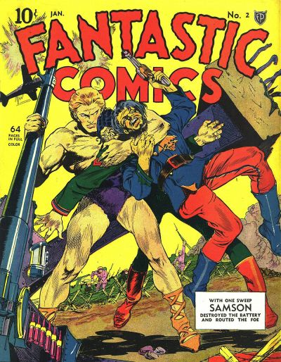 Cover for Fantastic Comics (Fox, 1939 series) #2