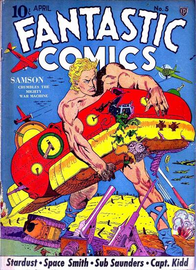 Cover for Fantastic Comics (Fox, 1939 series) #5