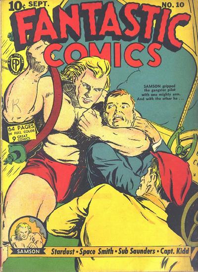 Cover for Fantastic Comics (Fox, 1939 series) #10