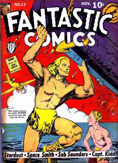 Cover for Fantastic Comics (Fox, 1939 series) #12
