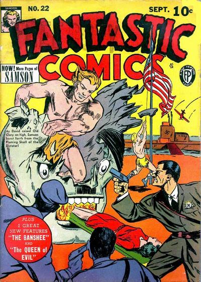 Cover for Fantastic Comics (Fox, 1939 series) #22
