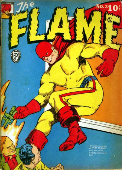 Cover for The Flame (Fox, 1940 series) #3