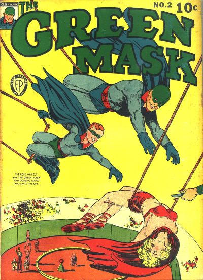 Cover for The Green Mask (Fox, 1940 series) #2