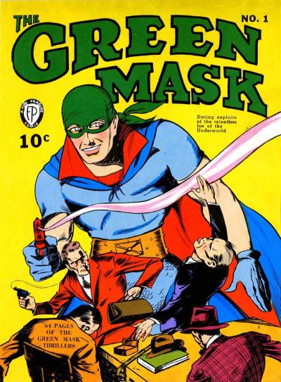 Cover for The Green Mask (Fox, 1940 series) #1
