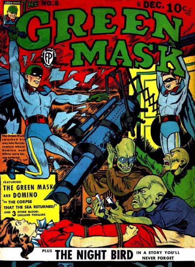 Cover for The Green Mask (Fox, 1940 series) #8