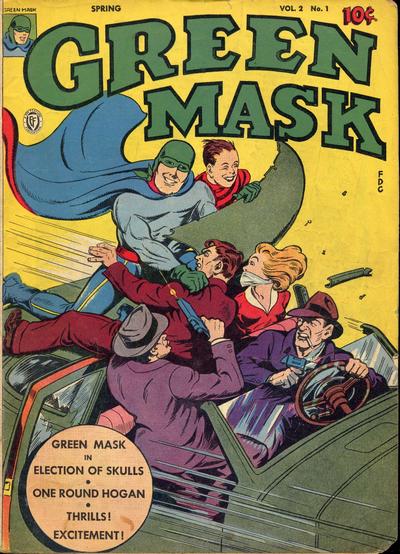 Cover for The Green Mask (Fox, 1940 series) #v2#1 [12]