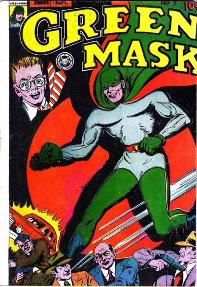 Cover for The Green Mask (Fox, 1940 series) #5 [16]