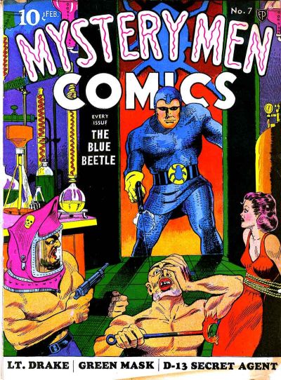 Cover for Mystery Men Comics (Fox, 1939 series) #7