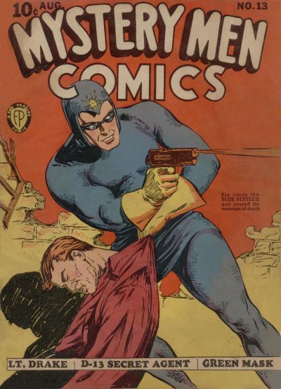 Cover for Mystery Men Comics (Fox, 1939 series) #13