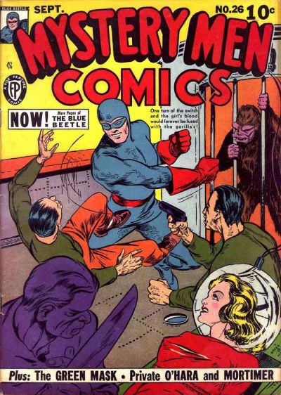 Cover for Mystery Men Comics (Fox, 1939 series) #26
