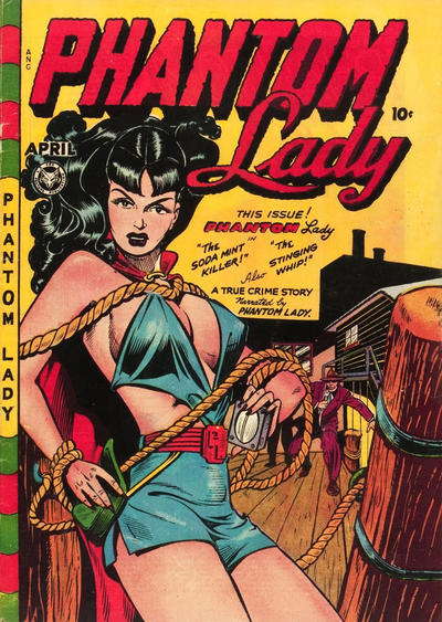 Cover for Phantom Lady (Fox, 1947 series) #17