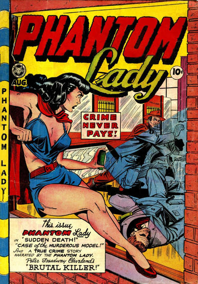 Cover for Phantom Lady (Fox, 1947 series) #19