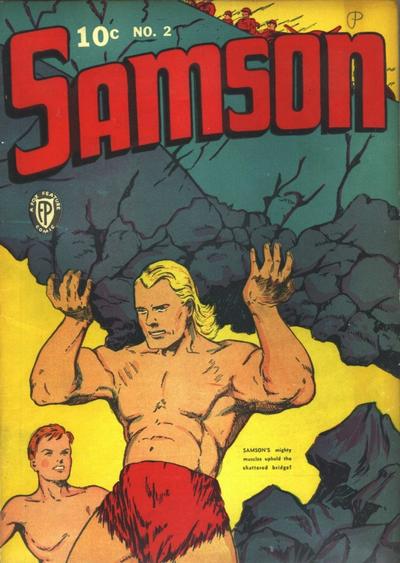 Cover for Samson (Fox, 1940 series) #2