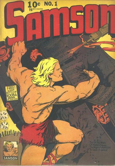 Cover for Samson (Fox, 1940 series) #1
