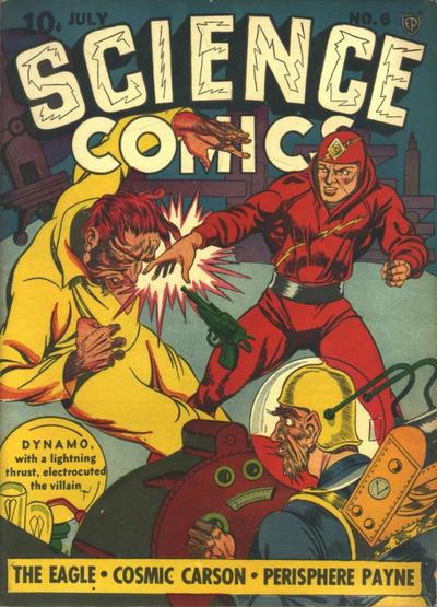 Cover for Science Comics (Fox, 1940 series) #6