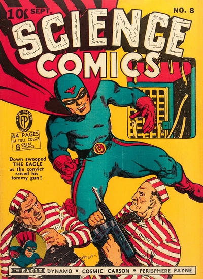 Cover for Science Comics (Fox, 1940 series) #8