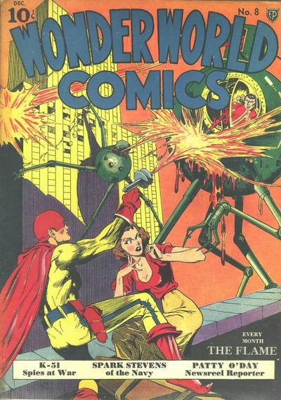 Cover for Wonderworld Comics (Fox, 1939 series) #8