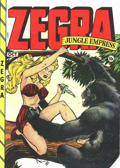 Cover for Zegra (Fox, 1948 series) #2