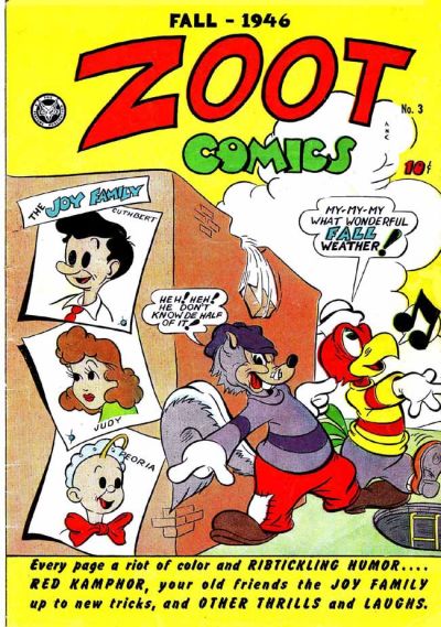 Cover for Zoot Comics (Fox, 1946 series) #3