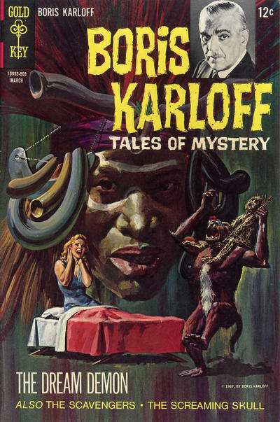 Cover for Boris Karloff Tales of Mystery (Western, 1963 series) #21
