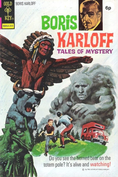 Cover for Boris Karloff Tales of Mystery (Western, 1963 series) #50 [British]
