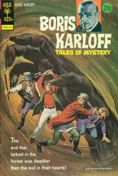 Cover for Boris Karloff Tales of Mystery (Western, 1963 series) #53 [Gold Key]