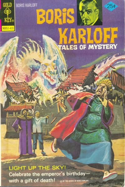 Cover for Boris Karloff Tales of Mystery (Western, 1963 series) #57 [Gold Key]