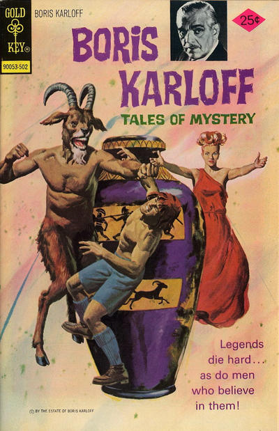 Cover for Boris Karloff Tales of Mystery (Western, 1963 series) #59 [Gold Key]