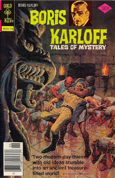 Cover for Boris Karloff Tales of Mystery (Western, 1963 series) #75 [Gold Key]