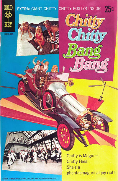 Cover for Chitty Chitty Bang Bang (Western, 1969 series) 