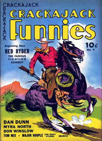 Cover for Crackajack Funnies (Western, 1938 series) #9