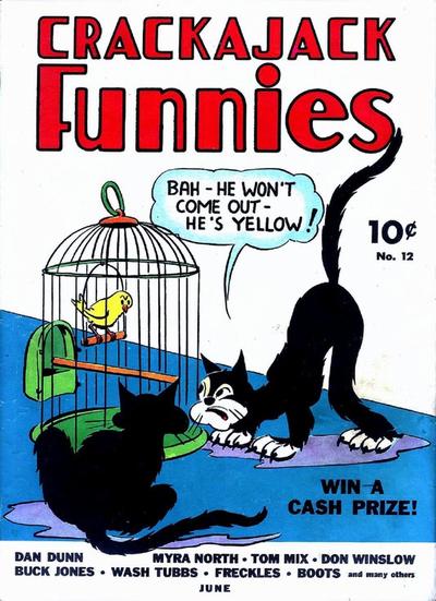 Cover for Crackajack Funnies (Western, 1938 series) #12