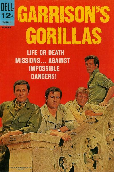 Cover for Garrison's Gorillas (Dell, 1968 series) #4