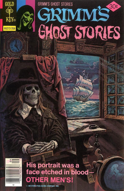 Cover for Grimm's Ghost Stories (Western, 1972 series) #40 [Gold Key Logo]