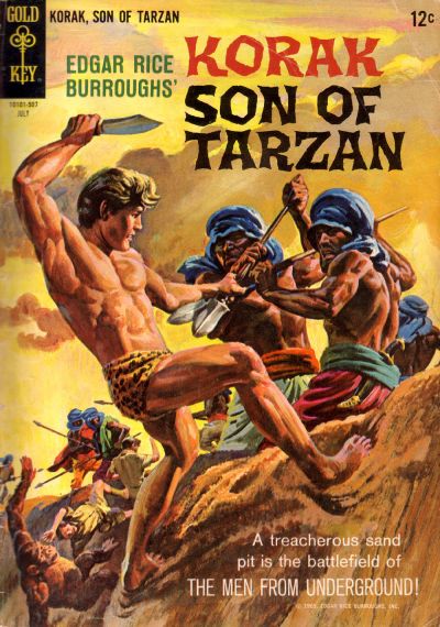 Cover for Edgar Rice Burroughs Korak, Son of Tarzan (Western, 1964 series) #9