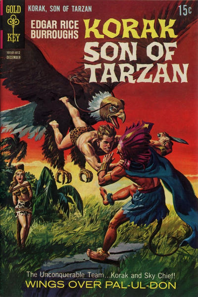 Cover for Edgar Rice Burroughs Korak, Son of Tarzan (Western, 1964 series) #26