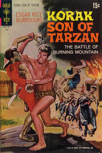 Cover for Edgar Rice Burroughs Korak, Son of Tarzan (Western, 1964 series) #42