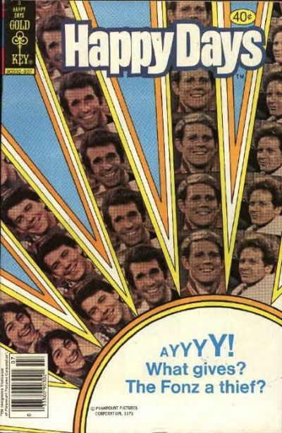 Cover for Happy Days (Western, 1979 series) #3 [Gold Key]