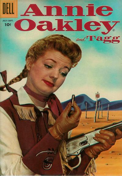 Cover for Annie Oakley & Tagg (Dell, 1955 series) #8