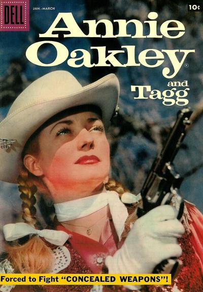 Cover for Annie Oakley & Tagg (Dell, 1955 series) #14