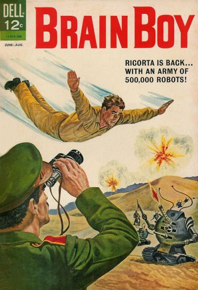 Cover for Brain Boy (Dell, 1962 series) #5