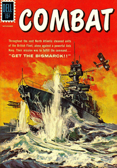 Cover for Combat (Dell, 1961 series) #1