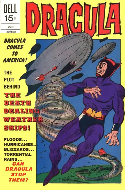 Cover for Dracula (Dell, 1962 series) #7