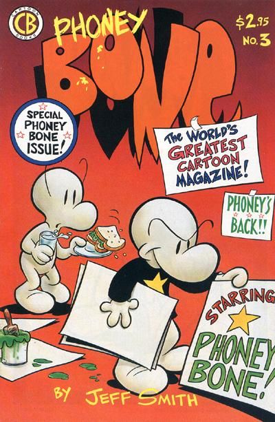 Cover for Bone (Cartoon Books, 1991 series) #3
