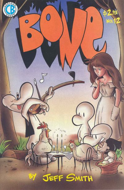 Cover for Bone (Cartoon Books, 1991 series) #12