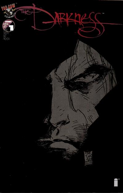Cover for The Darkness (Image, 1996 series) #1 [Black Cover]