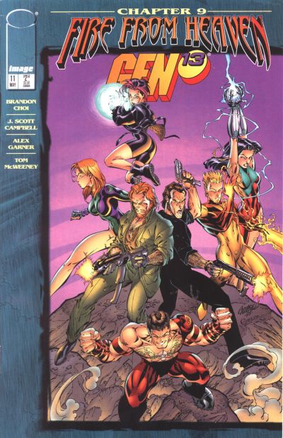 Cover for Gen 13 (Image, 1995 series) #11 [Direct]