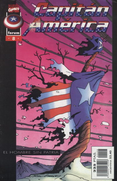Cover for Capitán América (Planeta DeAgostini, 1996 series) #8